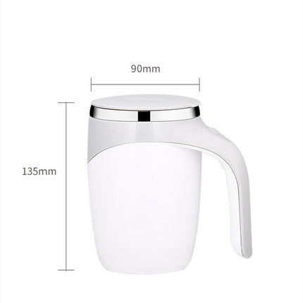 Self-Stirring Coffee Mug – Rechargeable Automatic Mixing Cup, Stainless SteelCoffee Brown6