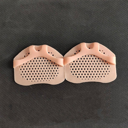 Silicone Forefoot Cushion Pads – Non-Slip Ball of Foot Inserts for Heels & Flats (1, 2 or 3 Pairs)Nude – Narrow (1 Pair)4