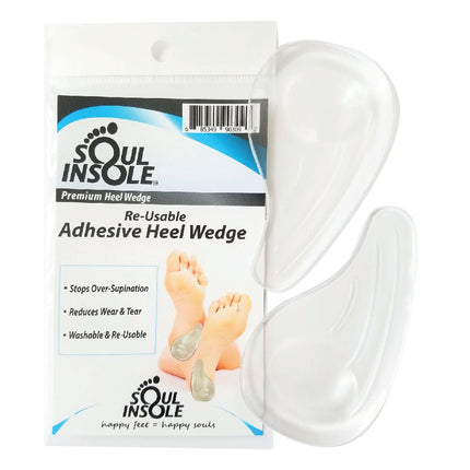 Soul Insole Heel Wedge - Reusable Adhesive Foot Alignment