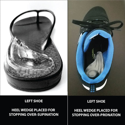 Soul Insole Heel Wedge - Reusable Adhesive Foot Alignment