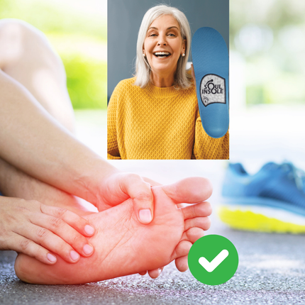 Soul Insole Instant Custom Soft Orthotic - Customizable Insoles SMALL (US W: 5 - 8.5 | US M: 4 - 7 | EU: 36 - 39)