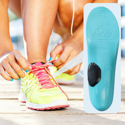 Soul Insole Instant Custom Soft Orthotic - Customizable Insoles SMALL (US W: 5 - 8.5 | US M: 4 - 7 | EU: 36 - 39)