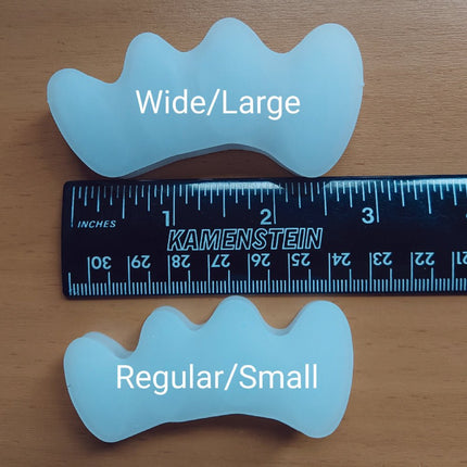 Soul Insole Premium Toe Spacers - Bunion & Alignment Relief Regular / Small