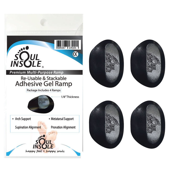Soul Insole Stackable Gel Ramps - Multi - Position Foot Support