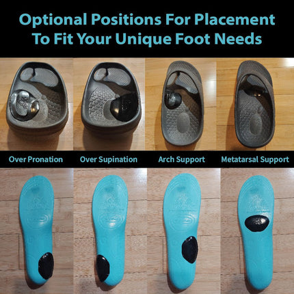 Soul Insole Stackable Gel Ramps - Multi - Position Foot Support