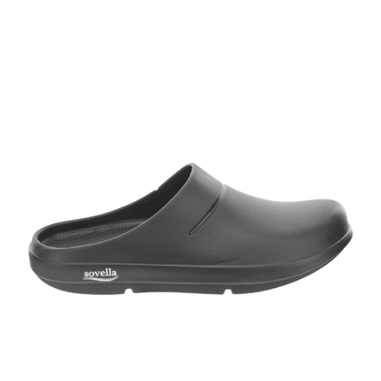 Sovella Men's Recovery Clog – Arch Support Rebound Foam Sandals, BlackBlack2