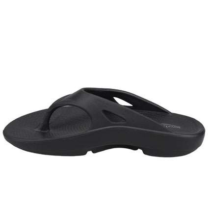 Sovella Men's Recovery Flip-Flop – Arch Support Rebound Foam Sandals, BlackBlack4