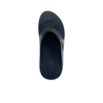 Sovella Men's Recovery Flip-Flop – Arch Support Rebound Foam Sandals, Dark GreyDark Grey4