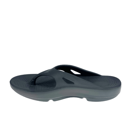 Sovella Men's Recovery Flip-Flop – Arch Support Rebound Foam Sandals, Dark GreyDark Grey3