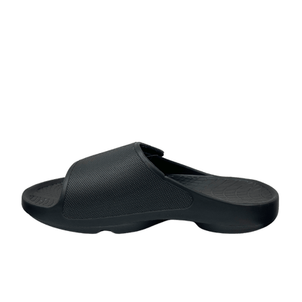 Sovella Men's Recovery Hook & Loop Slide – Arch Support Rebound Foam Sandals, BlackBLACK3