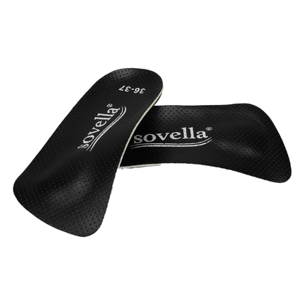 Sovella S2500 3/4-Length Dress Arch Support Insoles with Metatarsal Pad – Unisex Orthotic Inserts351