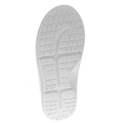 Sovella Women's Recovery Buckle Slide – Arch Support Rebound Foam Sandals, White45
