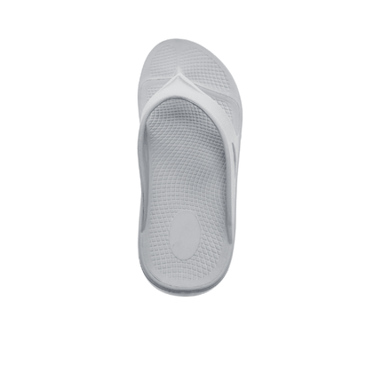 Sovella Women's Recovery Flip-Flop – Arch Support Rebound Foam Sandals, Light GreyLight Grey4