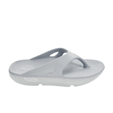 Sovella Women's Recovery Flip-Flop – Arch Support Rebound Foam Sandals, Light GreyLight Grey2