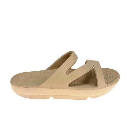 Sovella Women's Recovery Slide – Arch Support Rebound Foam Sandals, BeigeBEIGE2