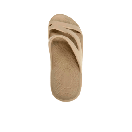 Sovella Women's Recovery Slide – Arch Support Rebound Foam Sandals, BeigeBEIGE4