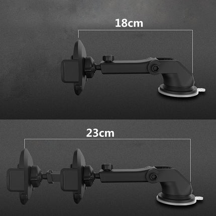 Telescopic Car Phone Mount with Suction Cup – 360° Dashboard & Windshield Holder2-Pack3