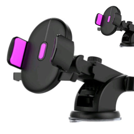 Telescopic Car Phone Mount with Suction Cup – 360° Dashboard & Windshield Holder2-Pack8
