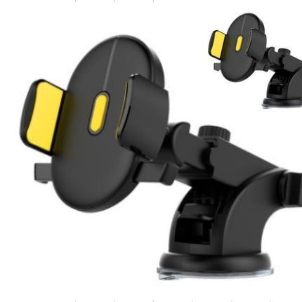Telescopic Car Phone Mount with Suction Cup – 360° Dashboard & Windshield Holder2-Pack4