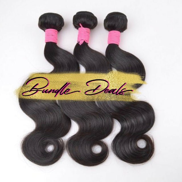 Tifi Hair LLC 3 Bundle Deal – Natural Black Virgin Human Hair Bundles | Body Wave | Choose Your Length StraightTifi Hair LLC 3 Bundle Deal – Natural Black Virgin Human Hair Bundles | Body Wave | Choose Your LengthStraight1