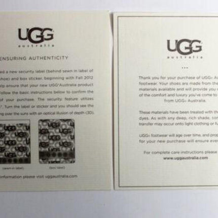 Ugg Australia Cambridge Black Leather Buckle 1008174 Youth Fashion Knit Boot111