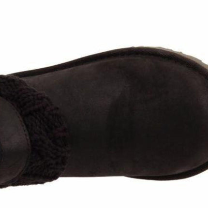 Ugg Australia Cambridge Black Leather Buckle 1008174 Youth Fashion Knit Boot15