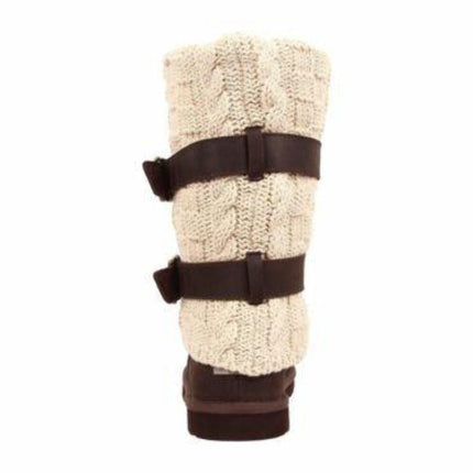 Ugg Australia Cassidee Tall Chocolate Knit 1007691 Women Genuine Sheepskin Boot72
