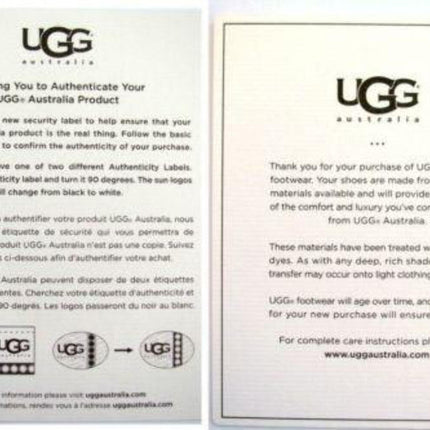 Ugg Australia Kensington Black Leather 1969 Sheepskin kids boot size 1 1