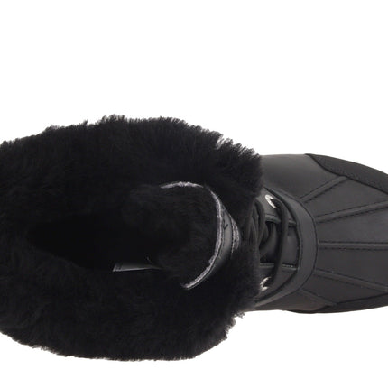 UGG Butte II Kids' Boot - Black Waterproof Leather | Size 1 1