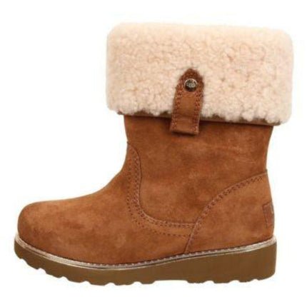 UGG Callie Kids' Boot - Chestnut Suede Sheepskin132