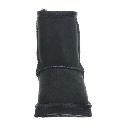 Ugg Classic II 1017703 Toddler/ Big Kid's Sheepskin Black Boot Black
