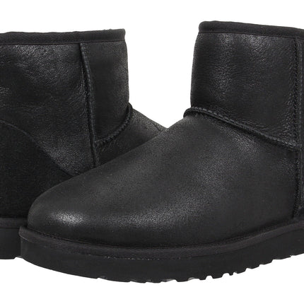 UGG Classic Mini Bomber Men's Boot - Black | Size 9