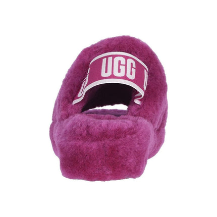 Ugg Fluff Yeah Slide Fuchsia Women's Slipper Fuchsia