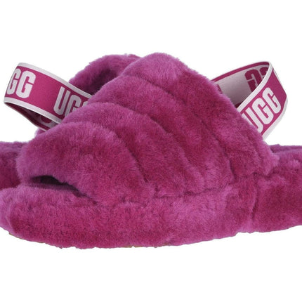 Ugg Fluff Yeah Slide Fuchsia Women's Slipper Fuchsia