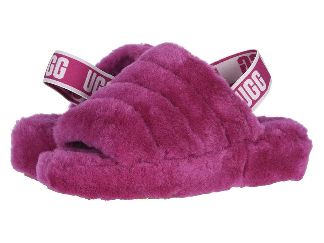 Ugg Fluff Yeah Slide Fuchsia Women's Slipper Fuchsia