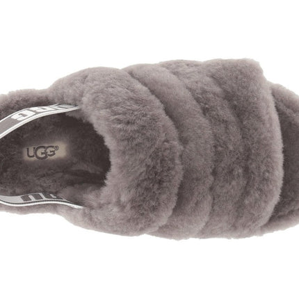 UGG Fluff Yeah Slide Women's Slipper – Charcoal GrayCharcoal14
