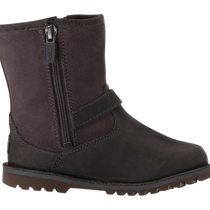 UGG Harwell 1017181TT/CHRC Charcoal Gray Toddler Infant's Boot 6