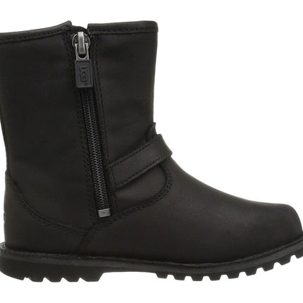 UGG Harwell Toddler Leather Boot - Black 6