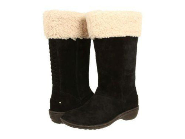 UGG Karyn Women's Tall Boot - Black Sheepskin with Zipper71