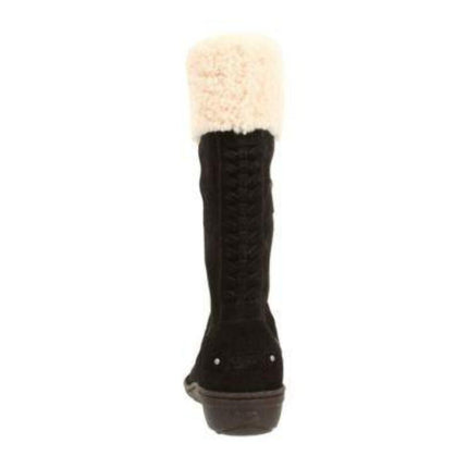 UGG Karyn Women's Tall Boot - Black Sheepskin with Zipper75