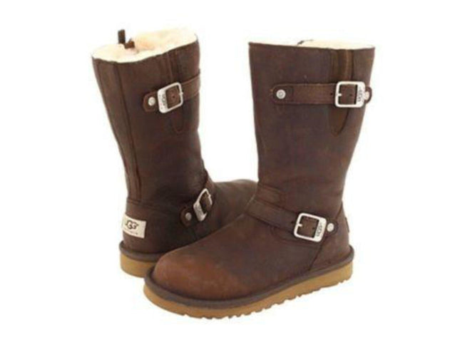 UGG Kensington Kids' Boot - Toast Brown with Zipper101