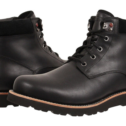 UGG Seton TL Leather Waterproof Black Men's Boot Black