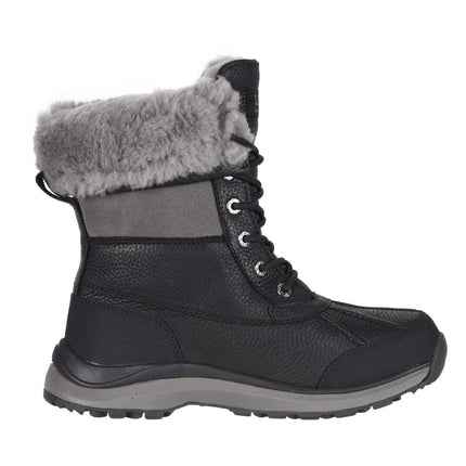 UGG Women's Adirondack III 1095141 Black Waterproof Leather Boot Black