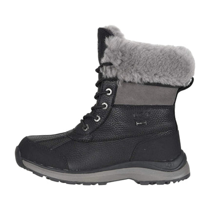 UGG Women's Adirondack III 1095141 Black Waterproof Leather Boot Black