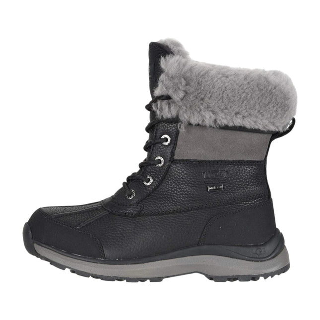 UGG Women's Adirondack III 1095141 Black Waterproof Leather Boot Black