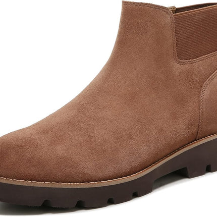 Vionic Brionie Women's Boot - Monks Robe Brown SuedeBrown2
