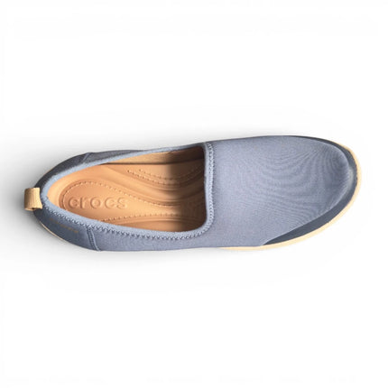 Women's Crocs Busy Day Stretch Skimmer – Bijou Blue / Stucco | Style 203195 - 45Z83
